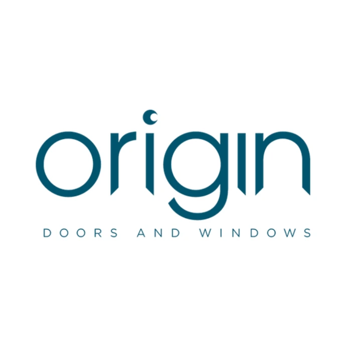 Origin aluminium bi-fold and sliding doors logo